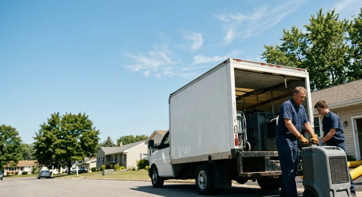 Water Damage Cleanup in Mount Sterling, IA near me